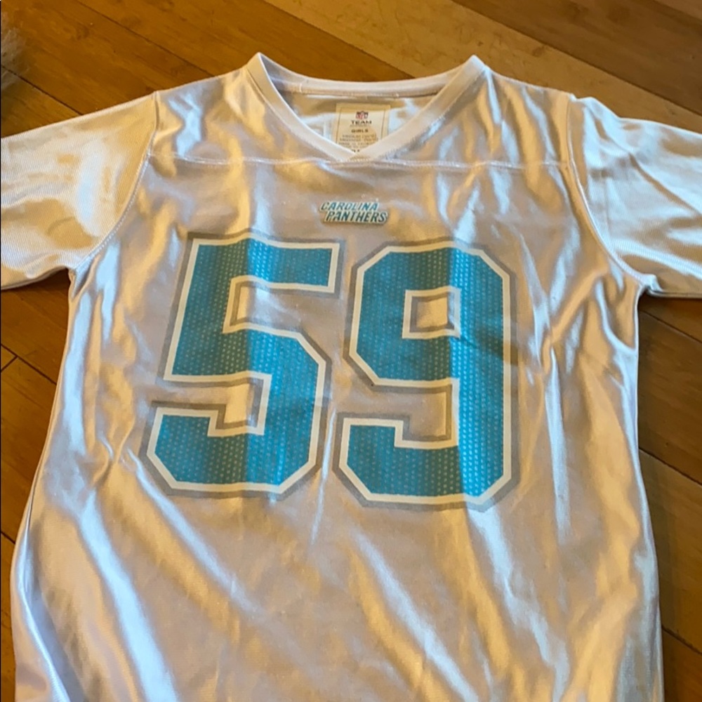 NFL Luke Kuechly panthers jersey